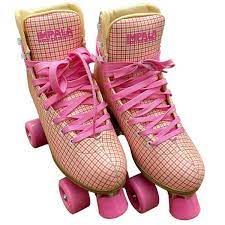 IMPALA SIDEWALK SKATES - PINK/TARTAN