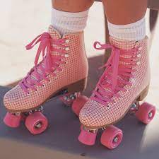 IMPALA SIDEWALK SKATES -  PINK/TARTAN